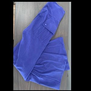 Elegant Wide Leg Pants in Rich Blue